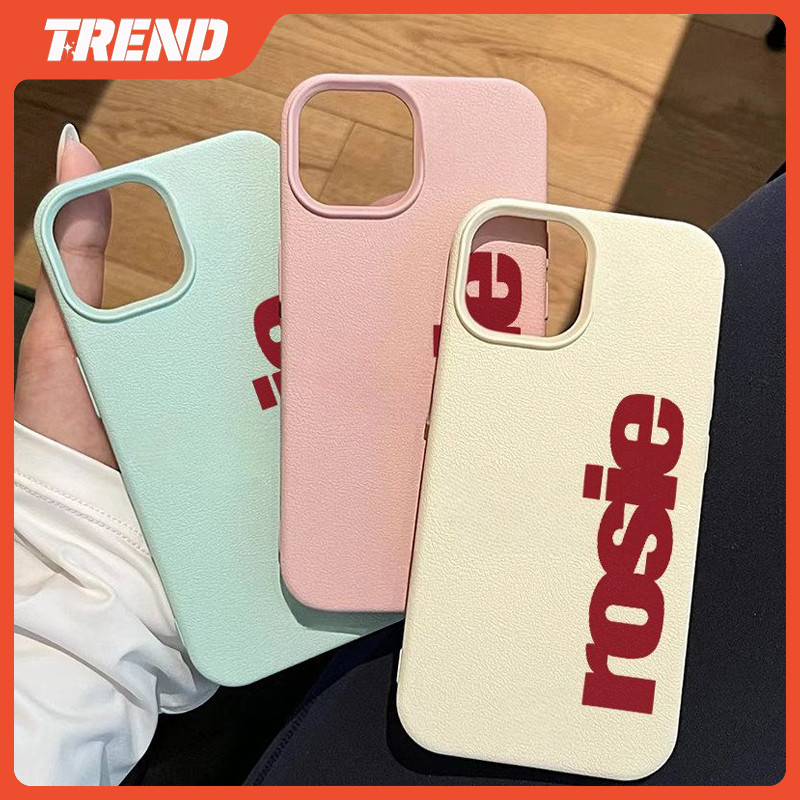 BLACKPINK ROSE ROSIE Capa De Telefone Fosca Para IPhone 16 15 14 Pro Max 13 12 11Pro 7/8Plus 12 Mini X XR TPU Macio Tran em Oferta na Shopee