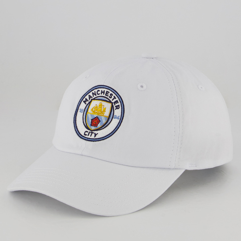 Boné Manchester City 6 Gomos Branco em Oferta na Shopee