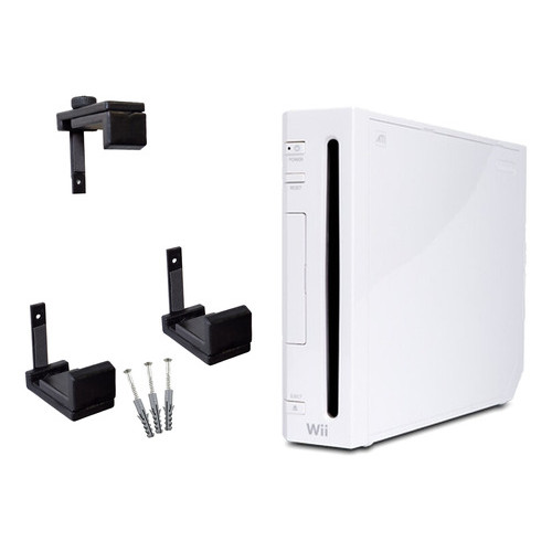 Suporte De Parede Metálico Para Nintendo Wii