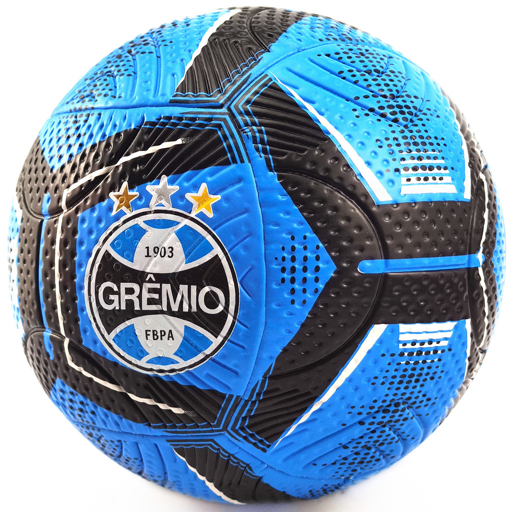 Bola Futebol Para Campo, Society Licenciada Grêmio FBPA Tamanho 5 Dualt