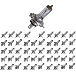 Kit 50 Lâmpadas Farol H4 Moto Halógena Modelo Original