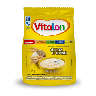Mingau de Arroz e Aveia Vitalon - Sachê 180g em Oferta na Shopee