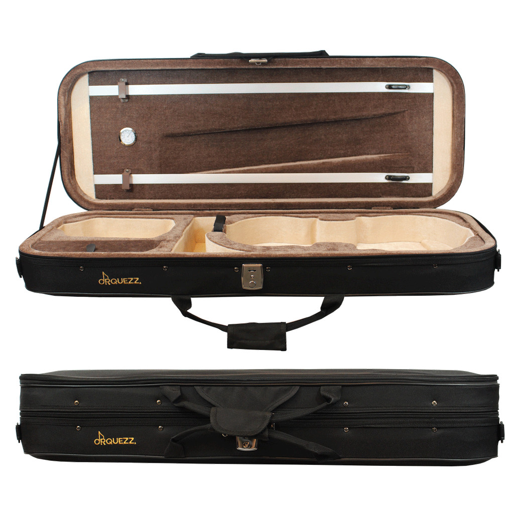 Estojo Orquezz Retangular Luxo Viola de Arco Até 42