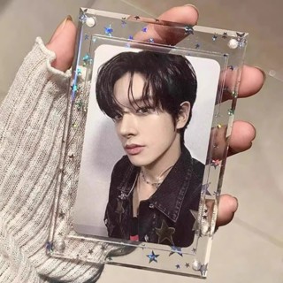 3 Polegada Transparente Moldura De Foto Acrílico Photocard Titular Expositor Magnetizado Decoração Do Quarto Marco De Fo em Oferta na Shopee