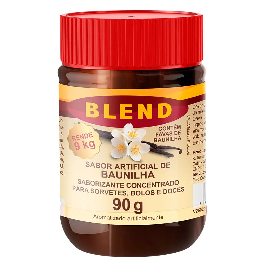 Pasta Saborizante Concentrada de Baunilha 90g - Blend em Oferta na Shopee