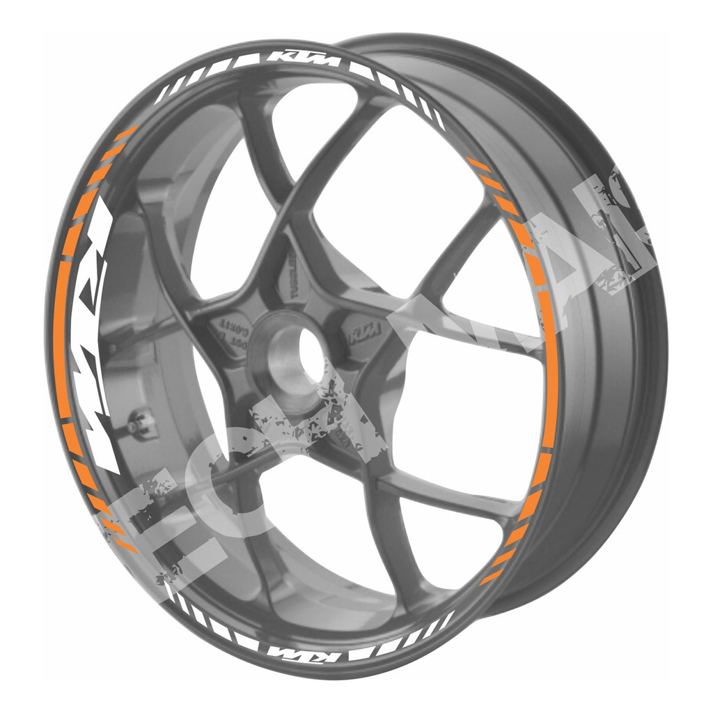 Adesivos Refletivo De Friso Moto Ktm 1190 Adventure R 21'18