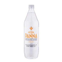 ÁGUA PANNA MINERAL SEM GÁS PET 1L PACK C/12UNID