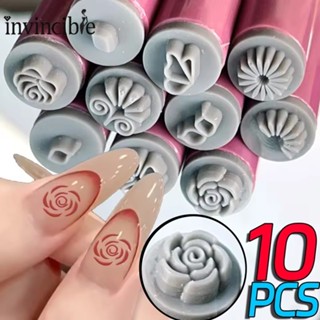 Caneta De Carimbo De Arte De Unha 9D Daisy Heart-DIY Graffiti Artesanato Acessórios De Manicure De Unhas em Oferta na Shopee