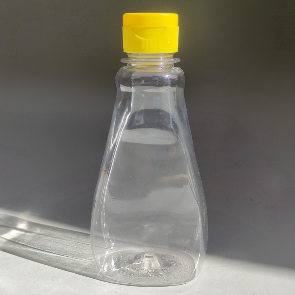 25 Pçs Bisnaga Para Mel Flip Top Garrafa Pet Embalagem Plástica Dosadora 250ml =350g 350ml=500g 200ml=280g