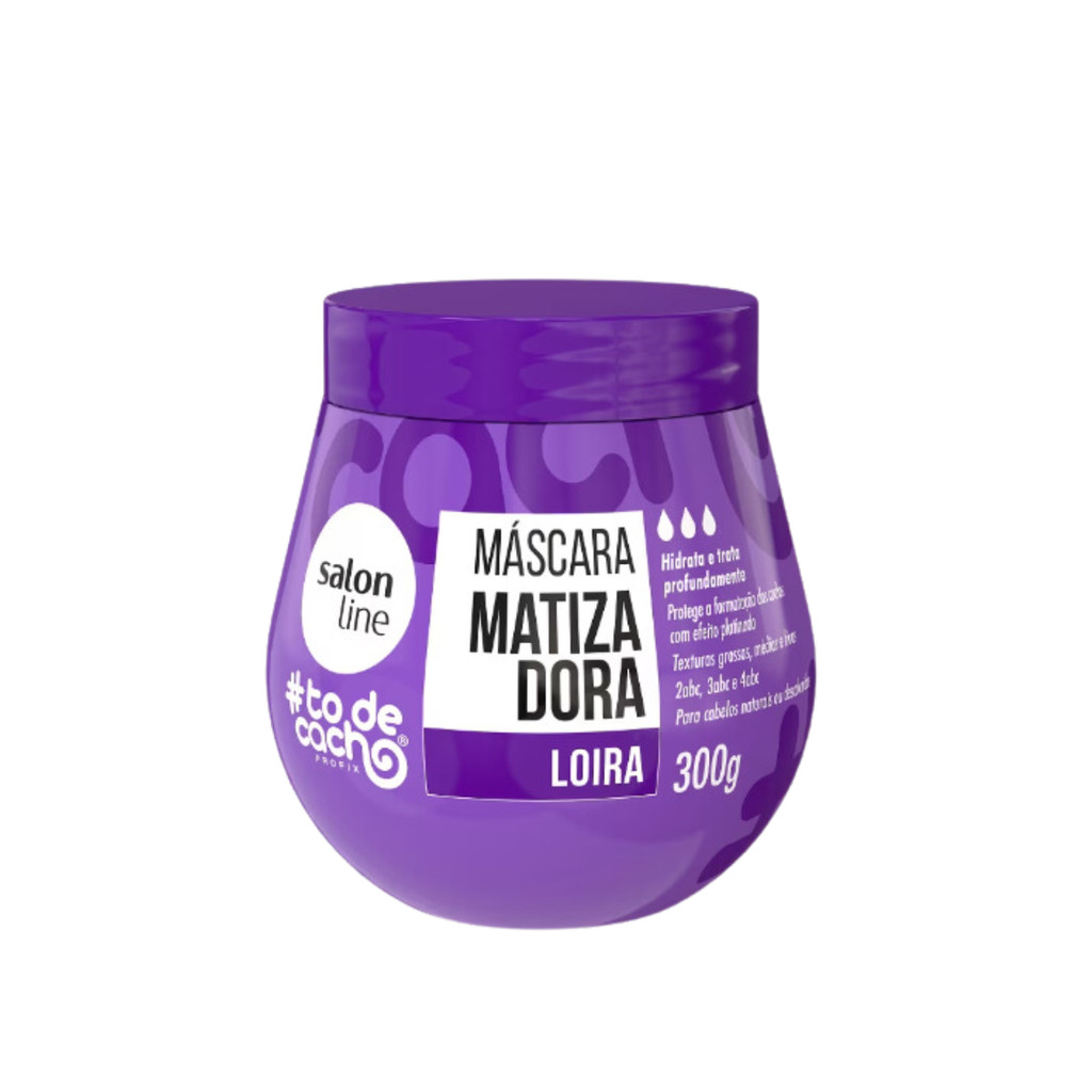 Máscara Matizadora Salon Line #todecacho Loira 300g
