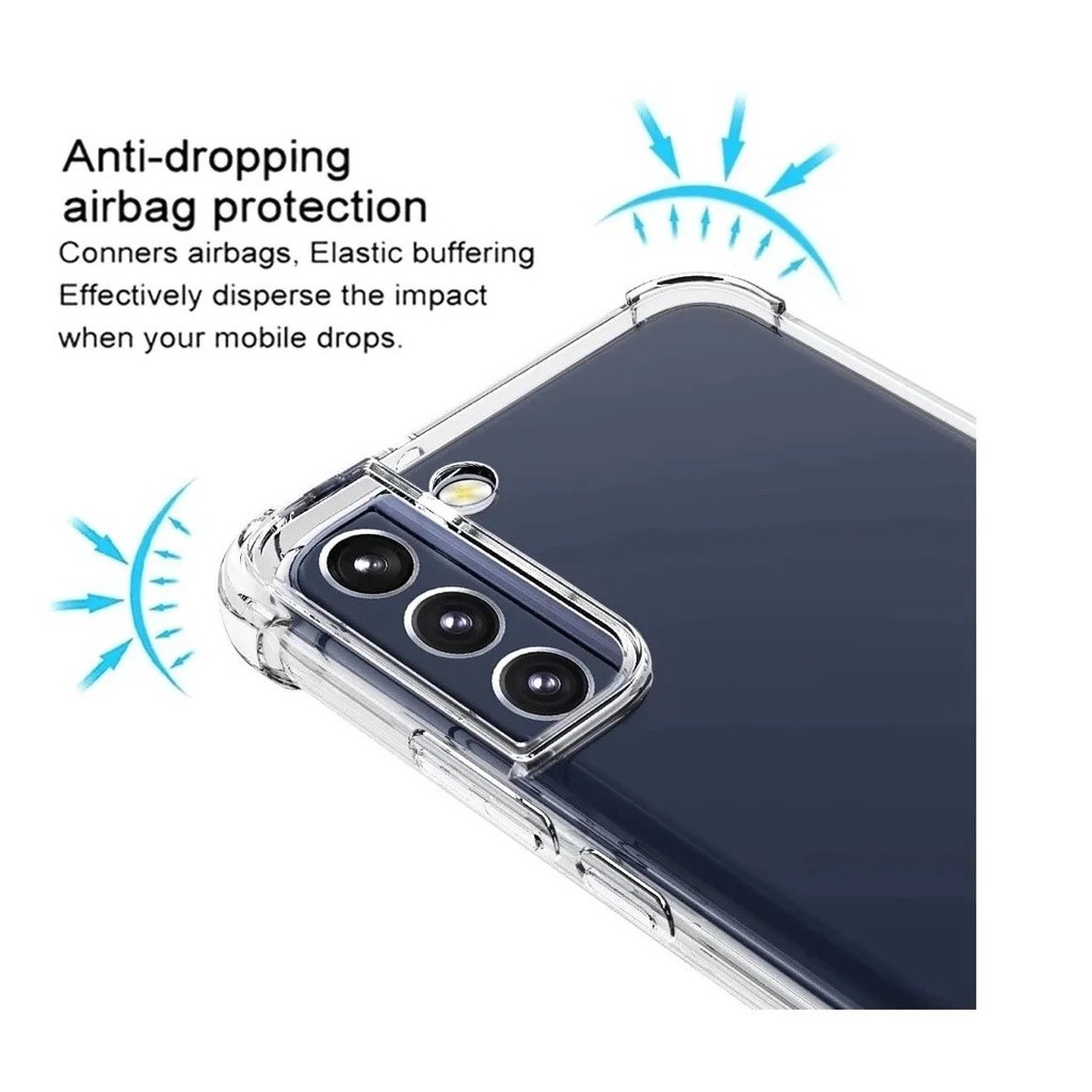 Capa Capinha Antishock Bordas Reforçadas Compatível Samsung Galaxy S22 5G