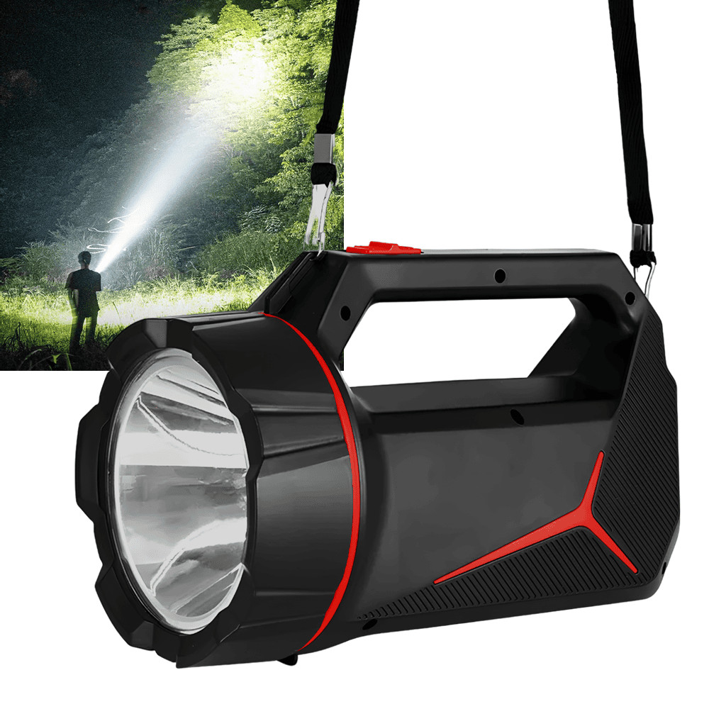 Lanterna Holofote LED 20W Com Tecnologia Recarregável Ideal Camping DP771