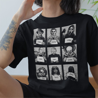 Camiseta Movies Terror Filmes Personagens Saga Blusa Algodão Estampa DTF em Oferta na Shopee