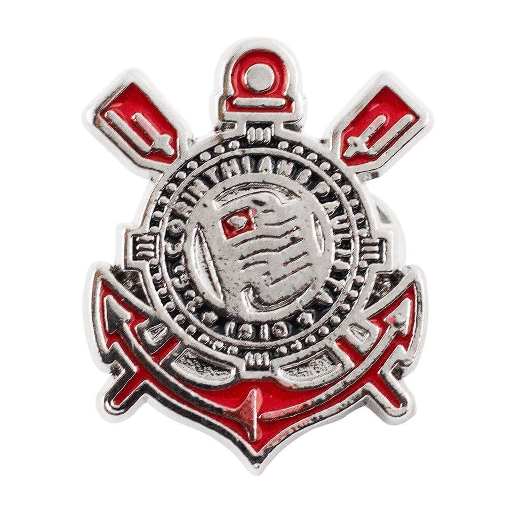 Broche Pin Botton Escudo Corinthians Oficial Licenciado – Metal 2.5x2.2cm