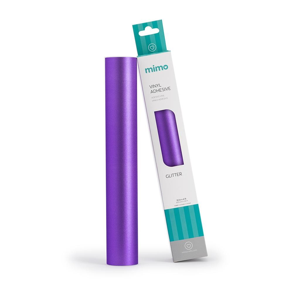 Adesivo Vinil Glitter - Lilás - Mimo - 30,5 cm x 1,22 m - 1 Unid em Oferta na Shopee