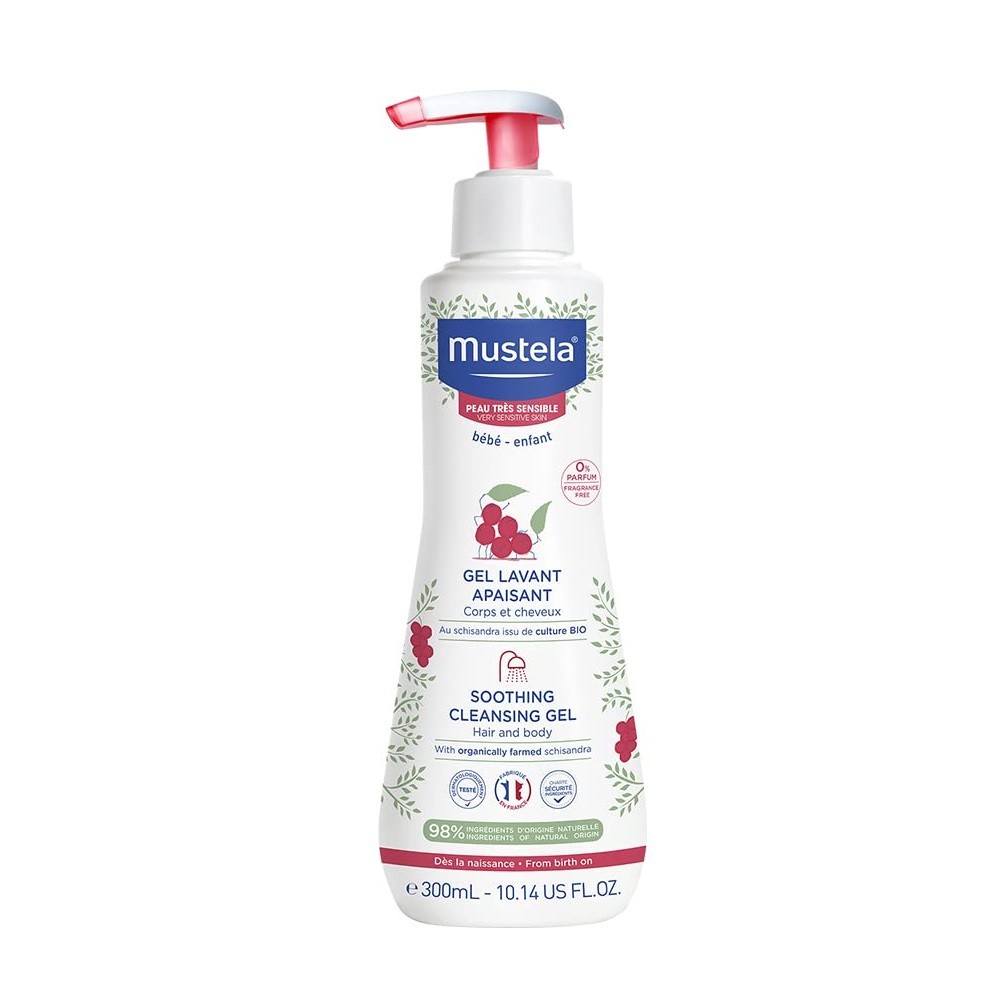 Mustela Gel Lavante Calmante Apaisant Bebê 300ml - Mustela em Oferta na Shopee