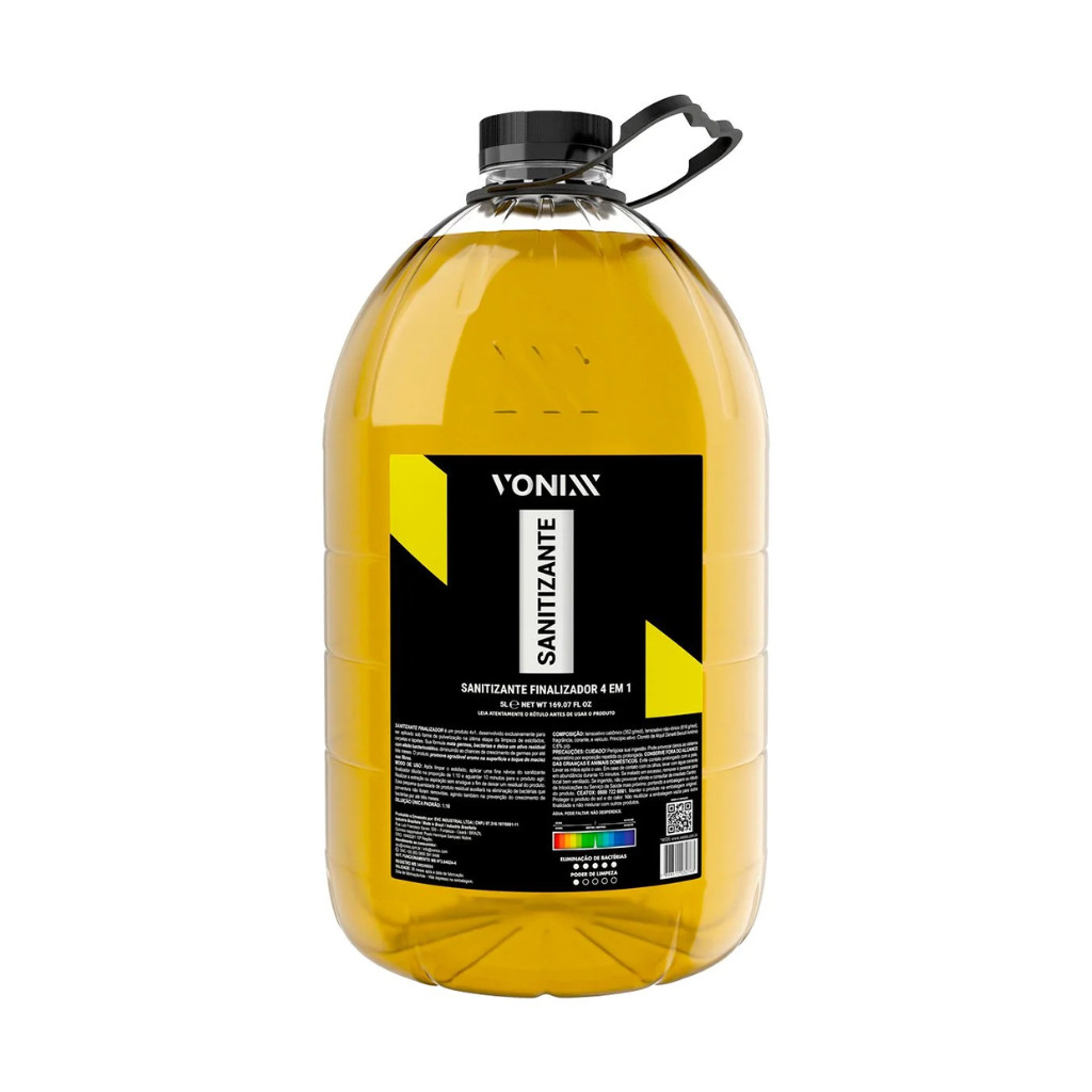 Sanitizante Finalizador 4 em 1 Vonixx 5L