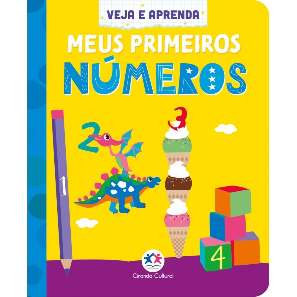 Livro Meus primeiros números