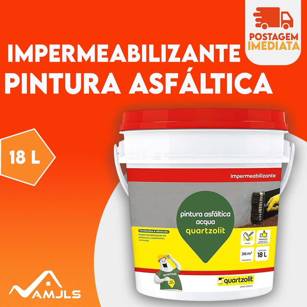 Impermeabilizante Asfáltico Quartzolit: Onde Comprar | BuscaProdutos