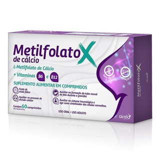 METILFOLATO DE CÁLCIO COM 60 COMPRIMIDOS em Oferta na Shopee