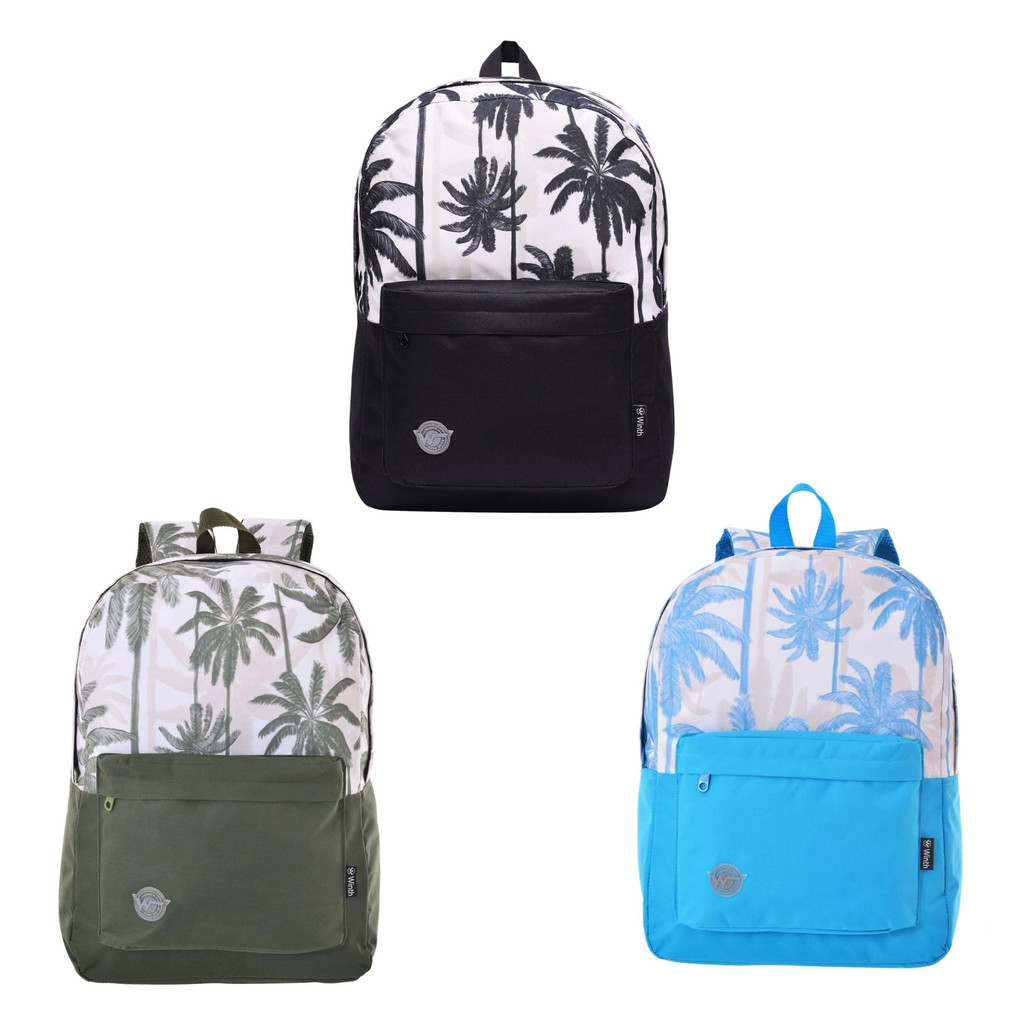 Mochila Juvenil Basic Unissex Coqueiros Praia Winth - 1 Unidade Sortida