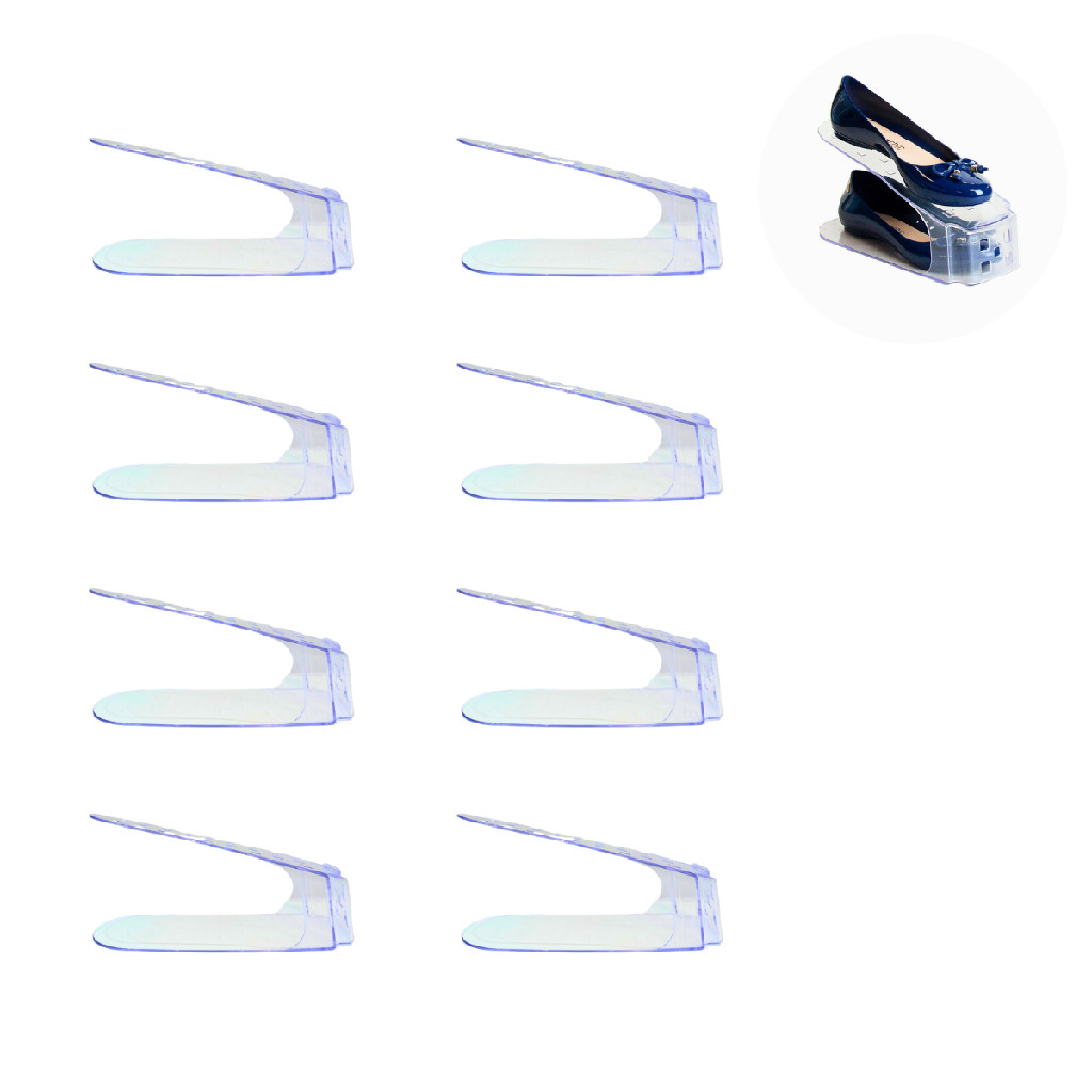 8 Organizadores Porta Sapato calçado tênis sandália salto rasteira chinelo closet armário sapateira