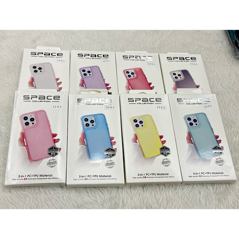 Capa Capinha Space 3 Silicone Premium Para IPhone 13 / iPhone 13Pro / iPhone 13Pro Max