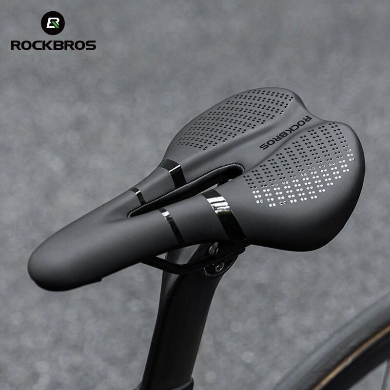 ROCKBROS Selim De Bicicleta De Estrada Almofada À Prova De Choque Oco Leve Esponja Aerodymatic Sadlle Equipamento De Equ em Oferta na Shopee