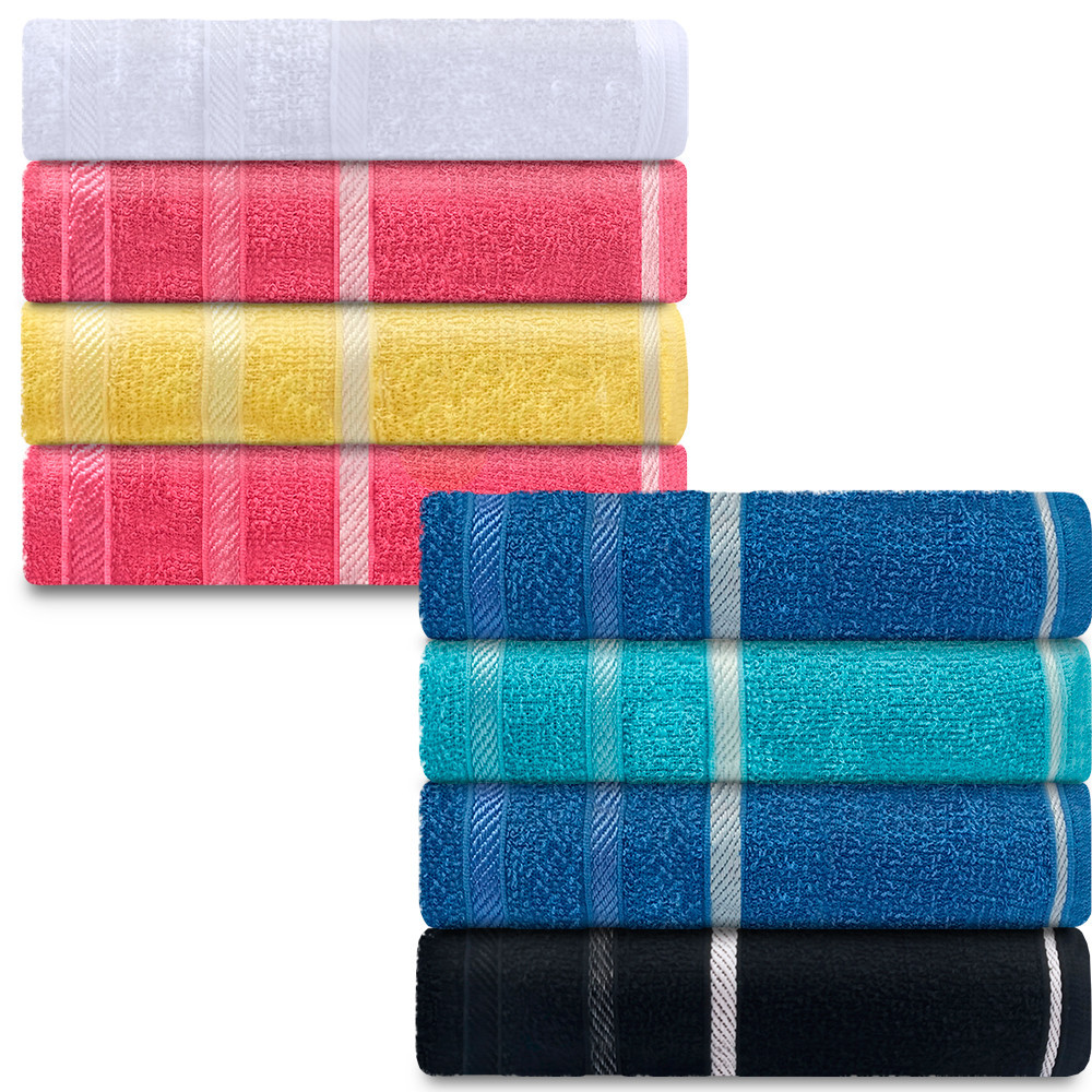 Jogo de Toalhas 8 Peças Rosto Marcotex 100% Algodão Pop - BF Casa em Oferta na Shopee