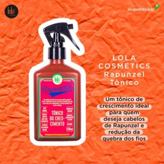 Lola Cosmetics Rapunzel Tônico Capilar de Crescimento 250ml em Oferta na Shopee