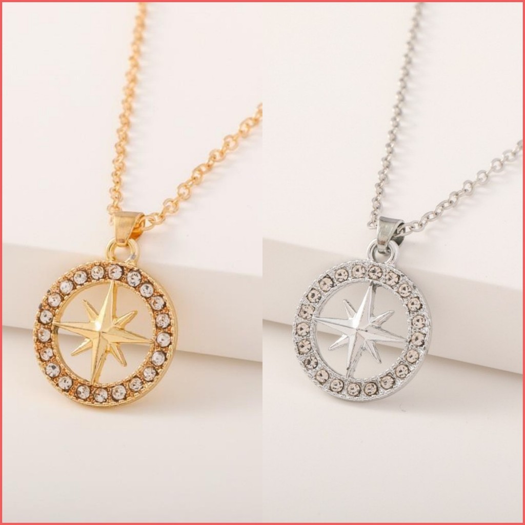 kpop idol l Stray Kids Bússola Colares SKZ Acessórios De Moda em Oferta na Shopee