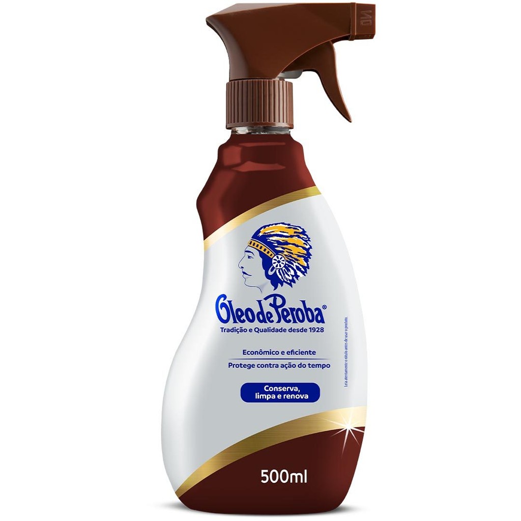 SPRAY BORRIFADOR ÓLEO DE PEROBA KING 500ML em Oferta na Shopee