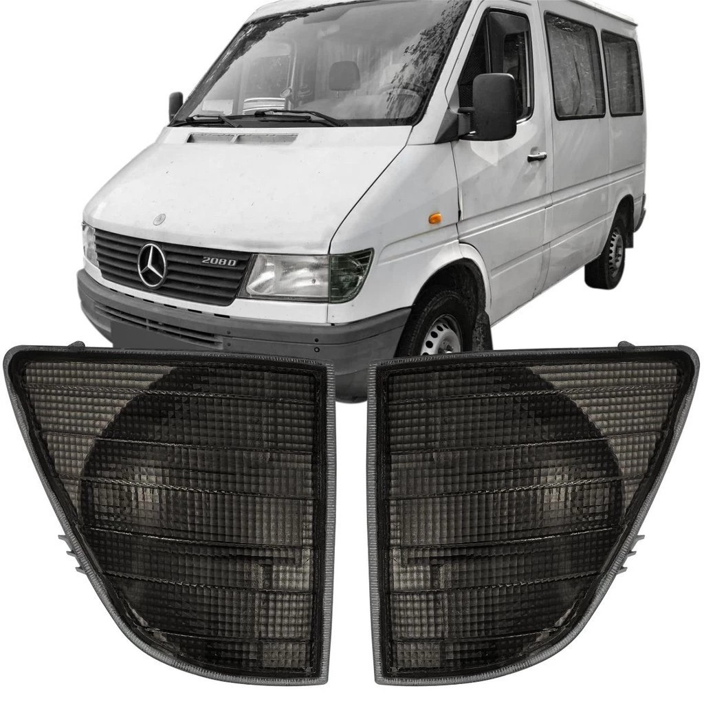 Par Lanterna Dianteira Pisca Sprinter 1997 1998 1999 2000 2001 2002 Fumê