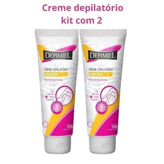 Creme Depilatório Corporal Classico Depimiel 120g Kit com 2 unidades