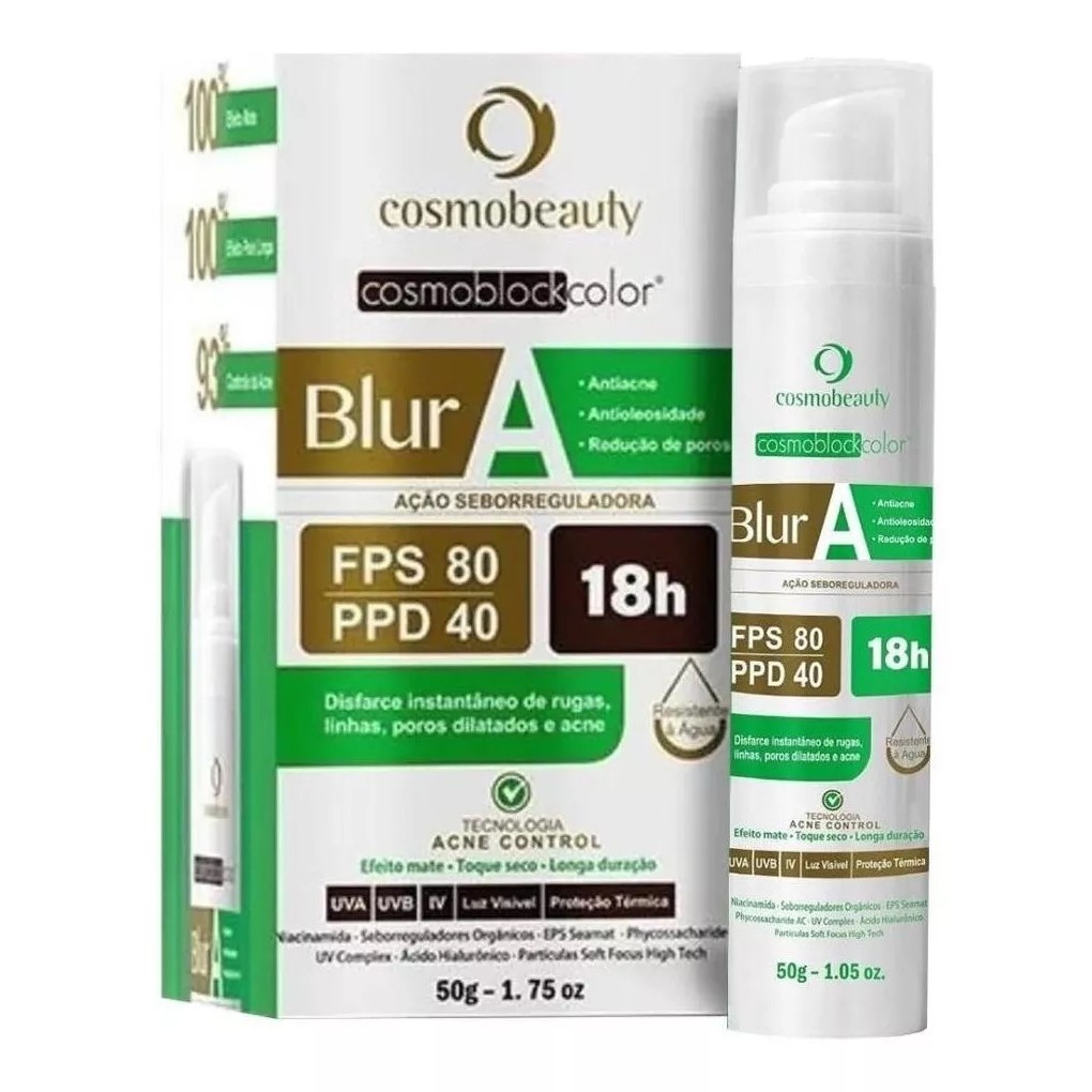 Cosmobeauty Filtro Blur A Fps 80 Acne 50g 18h