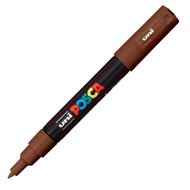 Caneta Posca PC-1M Marrom Uni-Ball em Oferta na Shopee