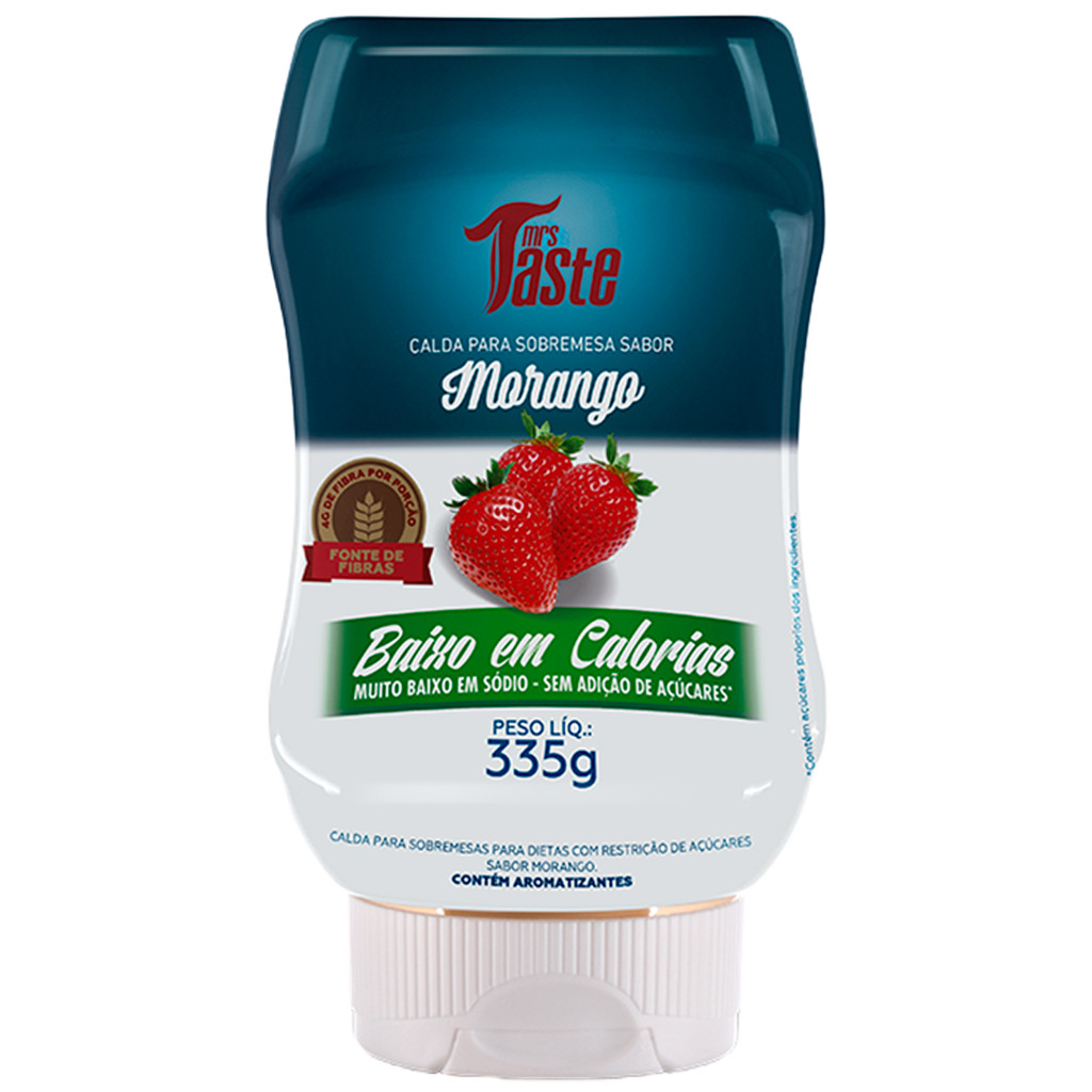 CALDA DE MORANGO MRS TASTE  335G