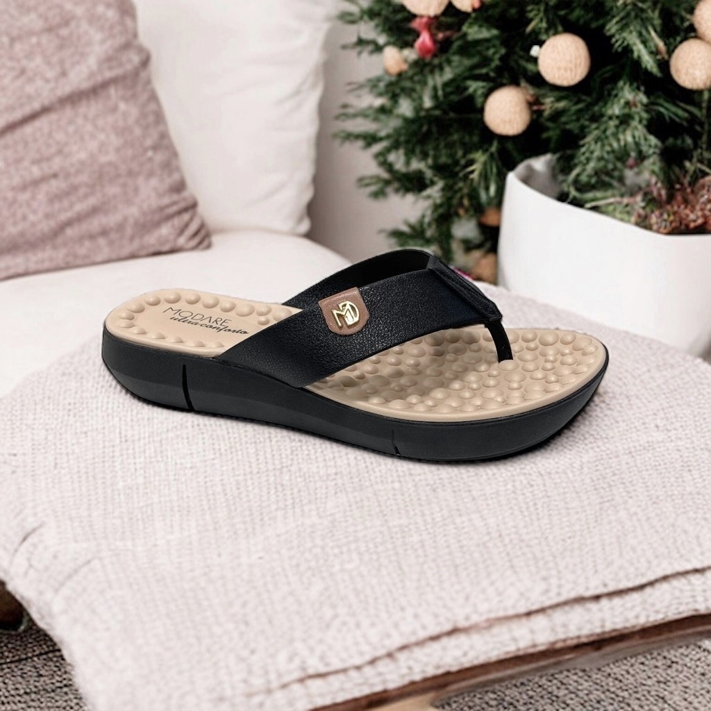Chinelo Feminino Modare Ortopédico Esporão Fascite Conforto Palmilha Massageadora Sandália 7142106