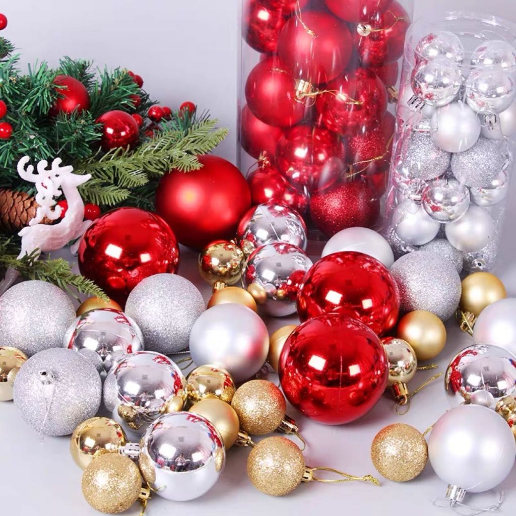 1 bolas de natal 12CM 15CM ou 20CM Lisa Fosca decoração enfeite para árvore de natal