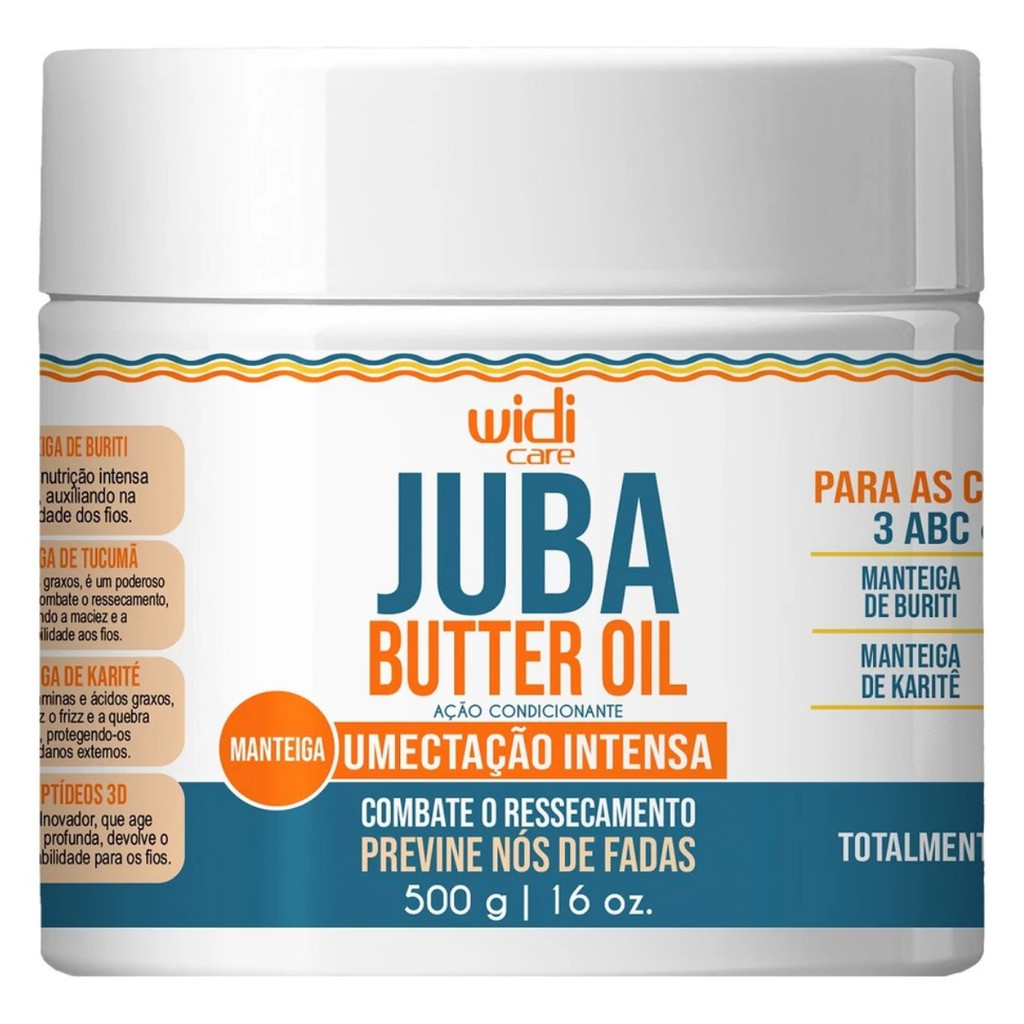Widi Care Juba Butter Oil Manteiga Umectação Intensa - 500G em Oferta na Shopee