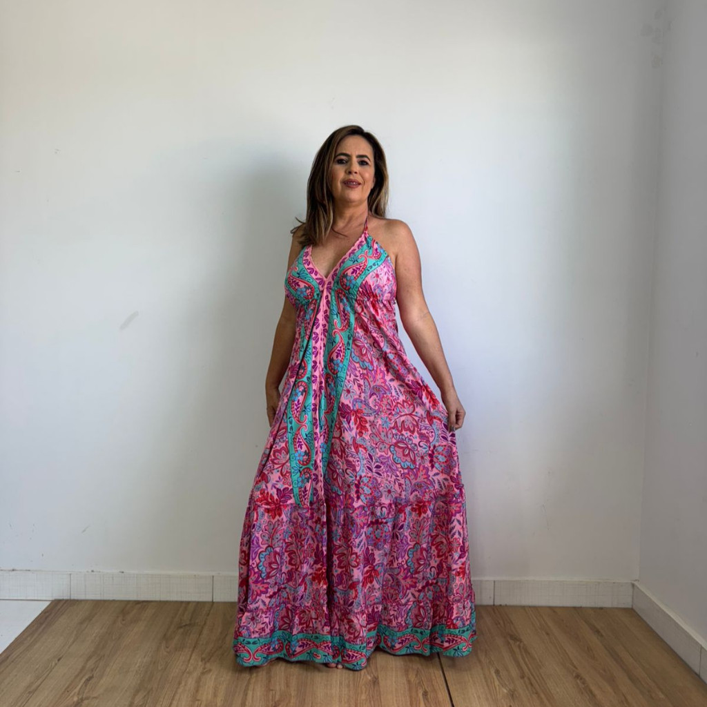 Vestido Feminino Costas Nua Vestido Plus Size Vestido Indiano Vestido De Seda