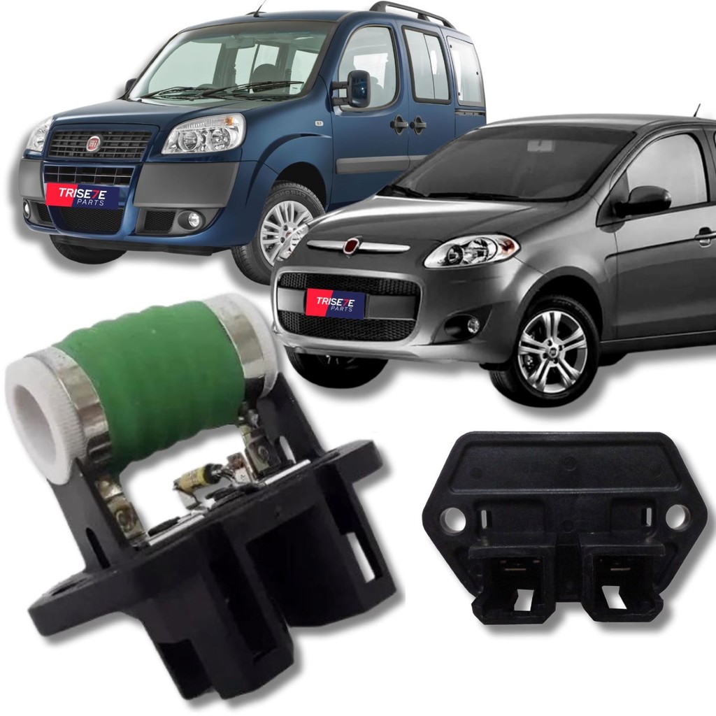 Resistencia da Ventoinha Fiat Palio, Siena, Strada, Idea, Doblo Fire.