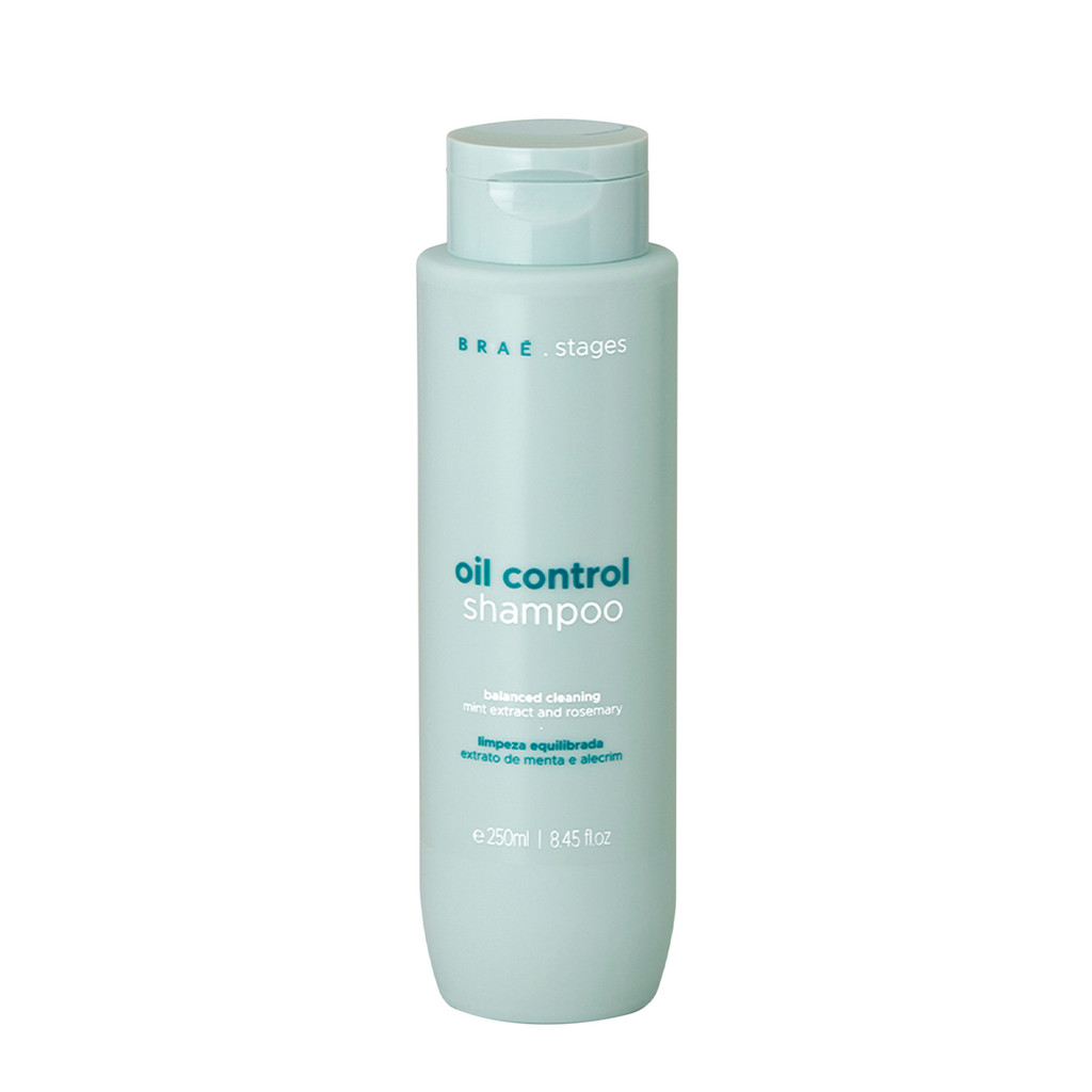 Braé Stages Oil Control - Shampoo 250ml em Oferta na Shopee