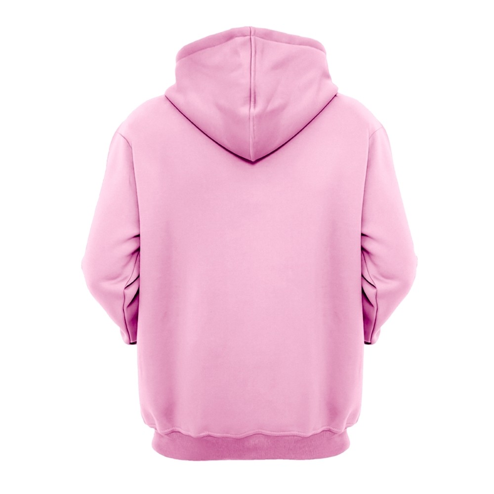 Conjunto Blusa Casaco Calça Moleton Boné Confortável Rosa