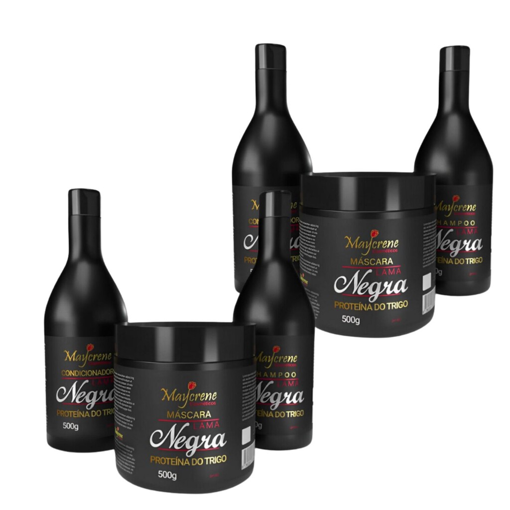 Kit 6 Matizador  Lama Negra Ativador de Tons Escuros Maycrene Pronta Entrega em Oferta na Shopee