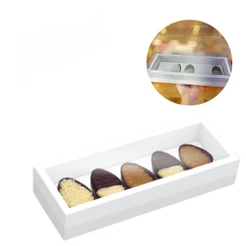 10 CAIXAS OVOS PASCOA DEGUSTACAO C/MOLDURA 5X50G BRANCO-PASCOA ESSENCIAL 5316 (PASCOA IDEIA OUTLET)