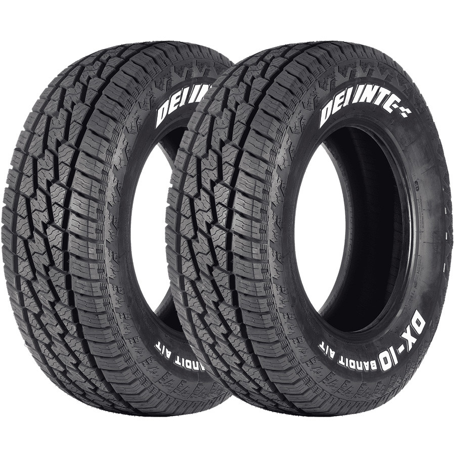 Kit 2 Pneus Delinte Aro 15 31x10.5r15 Dx-10 Bandit A/t 109q Lt Wl
