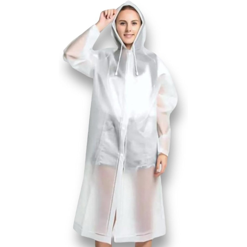 Capa de Chuva Premium Impermeável e Reutilizável: Ideal para Motoqueiros, Passeios e Esportes - Unissex, Resistente e Co em Oferta na Shopee