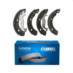 Sapata Lona Freio Traseira City Fit 2009-2014 Wrv 2017-2021 Original Cobreq
