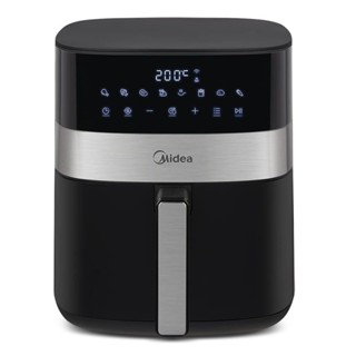 Fritadeira Air Fryer Midea Smart Chef Plus Preta 6L 220V MAD600010APKW2 em Oferta na Shopee